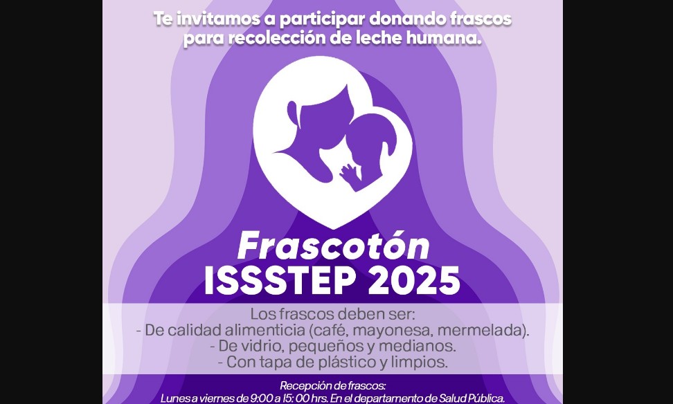 Foto: Cortesía ISSSTEP conmemora el Día Mundial de la Donación de Leche Materna