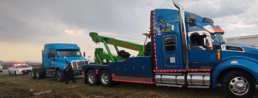 Guardia Nacional recupera tractocamión robado en el Arco Norte; operativo se activó minutos después del atraco