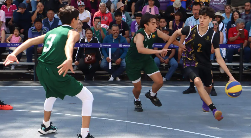 Emocionante cierre del basquetbol 3x3 en la Olimpiada Nacional 2025