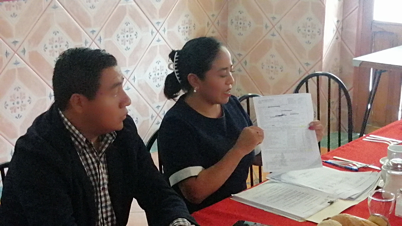 Denuncian irregularidades en el SOSAPAC de Cuautlancingo: Guadalupe Daniel desconoce su destitución