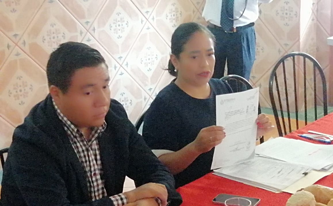 Por: Cortesía Lula Pineda Denuncian irregularidades en el SOSAPAC de Cuautlancingo: Guadalupe Daniel desconoce su destitución