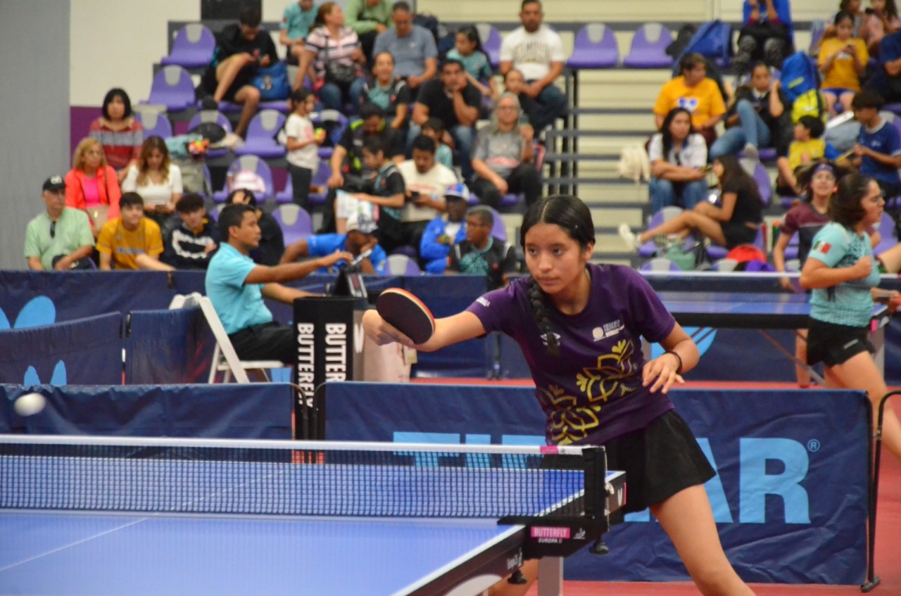 Tlaxcala deslumbra en la Olimpiada Nacional 2025 con Tenis de Mesa