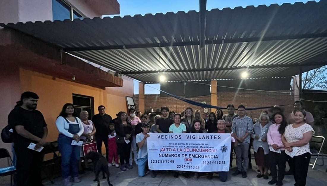 Por: Cortesía Lula Pineda Fortalecen la seguridad en la calle 5 de Mayo Sur con participación ciudadana