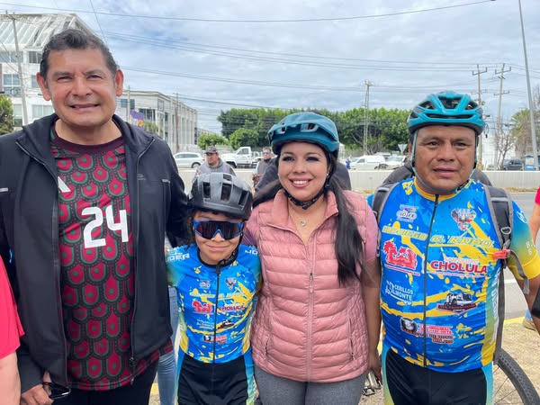 San Pedro Cholula celebra una década de la Vía Recreativa Metropolitana