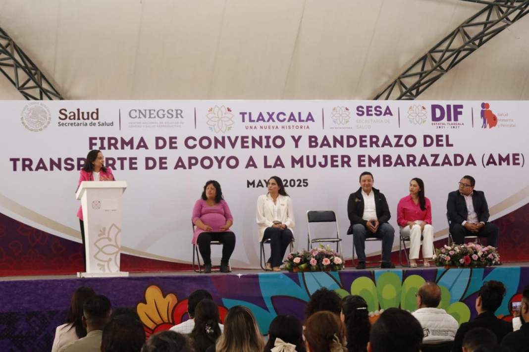 Tlaxcala impulsa transporte gratuito para mujeres embarazadas y reduce riesgos
