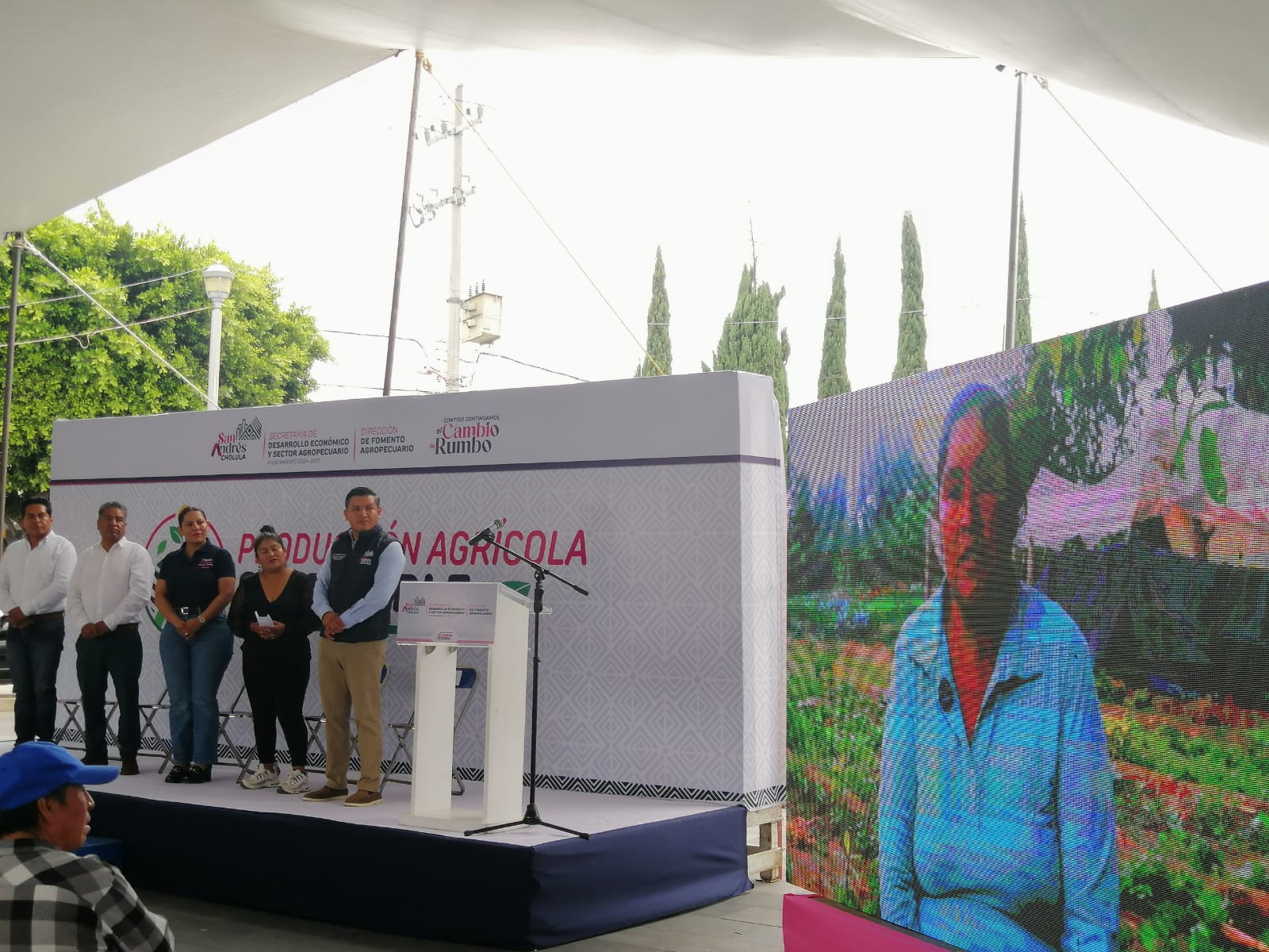 Por: Cortesía Lula Pineda Impulsa Guadalupe Cuautle producción agrícola con entrega de invernaderos en San Luis Tehuiloyocan