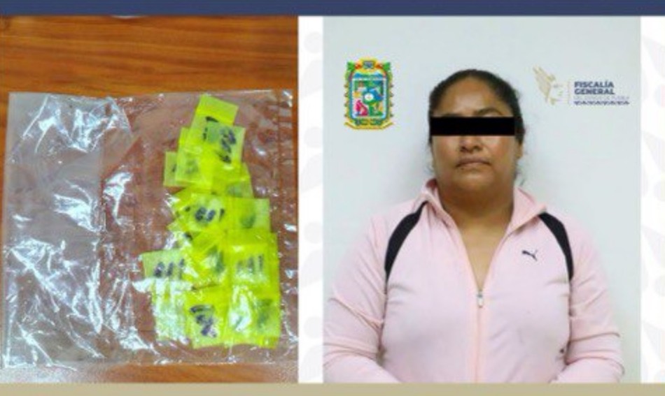 Foto: Cortesía Detienen a “La Dulce”, objetivo prioritario por delitos de alto impacto