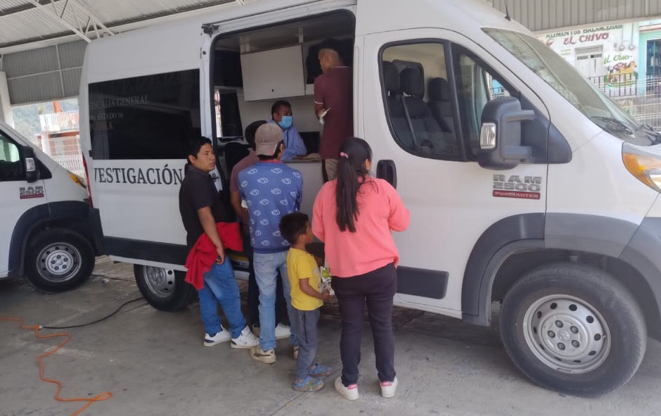 Foto: Cortesía Fiscalía de Puebla acercará trámites a municipios con unidad móvil