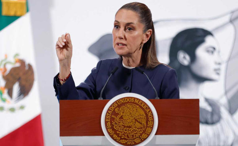 Foto: Cortesía Sheinbaum descarta represión contra CNTE pese a protestas por pensiones