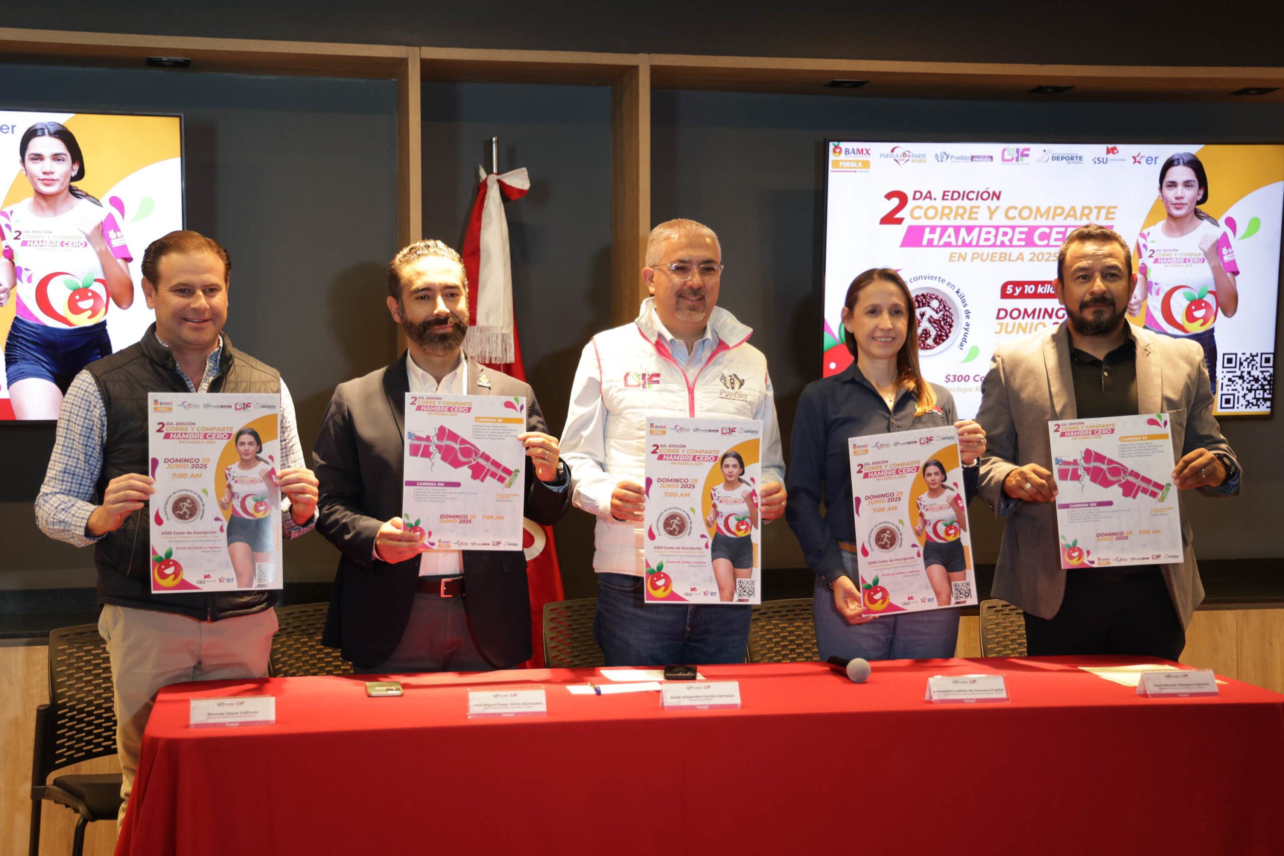 Foto: Cortesía Regresa la carrera “Corre y Comparte” para combatir el hambre en Puebla