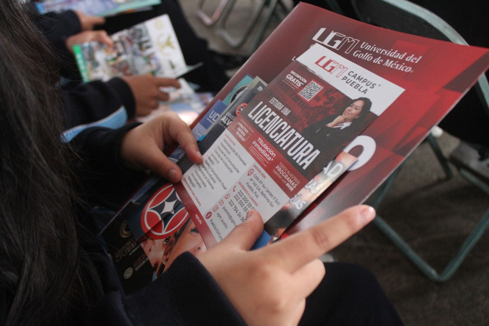 Comunicado oficial Con Feria de Universidades, acerca Armando Aguirre oferta educativa en Coronango