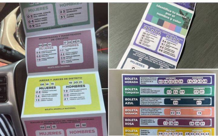 Foto: Cortesía INE prohíbe “acordeones” de voto rumbo a la elección judicial