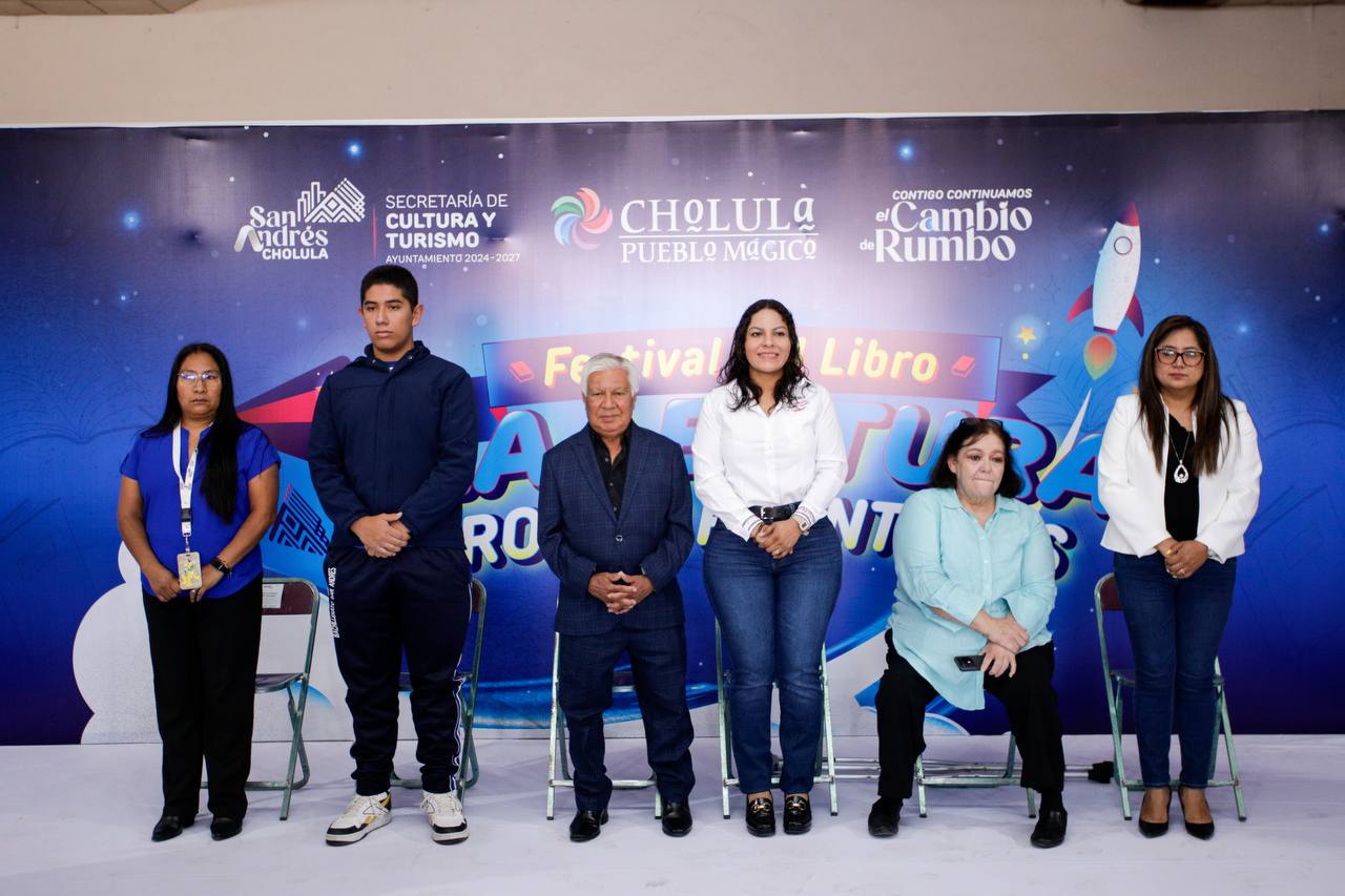 Celebra San Andrés Cholula su primer Festival del Libro