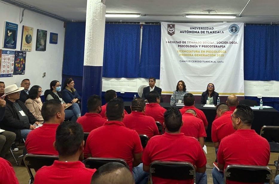 UATx promueve lectura y escritura digital en Cereso de Tlaxcala