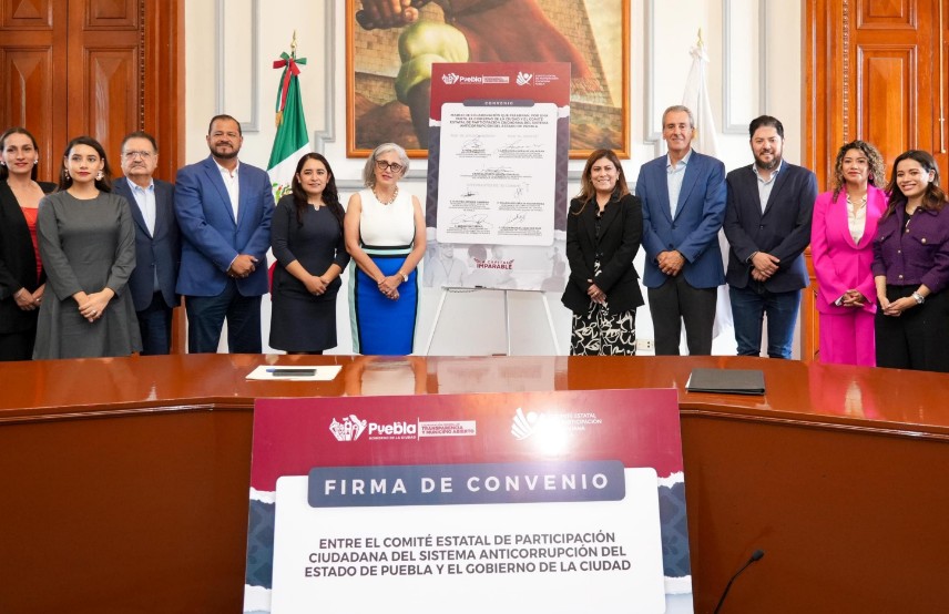 Foto: Cortesía Puebla avanza hacia un gobierno abierto y transparente