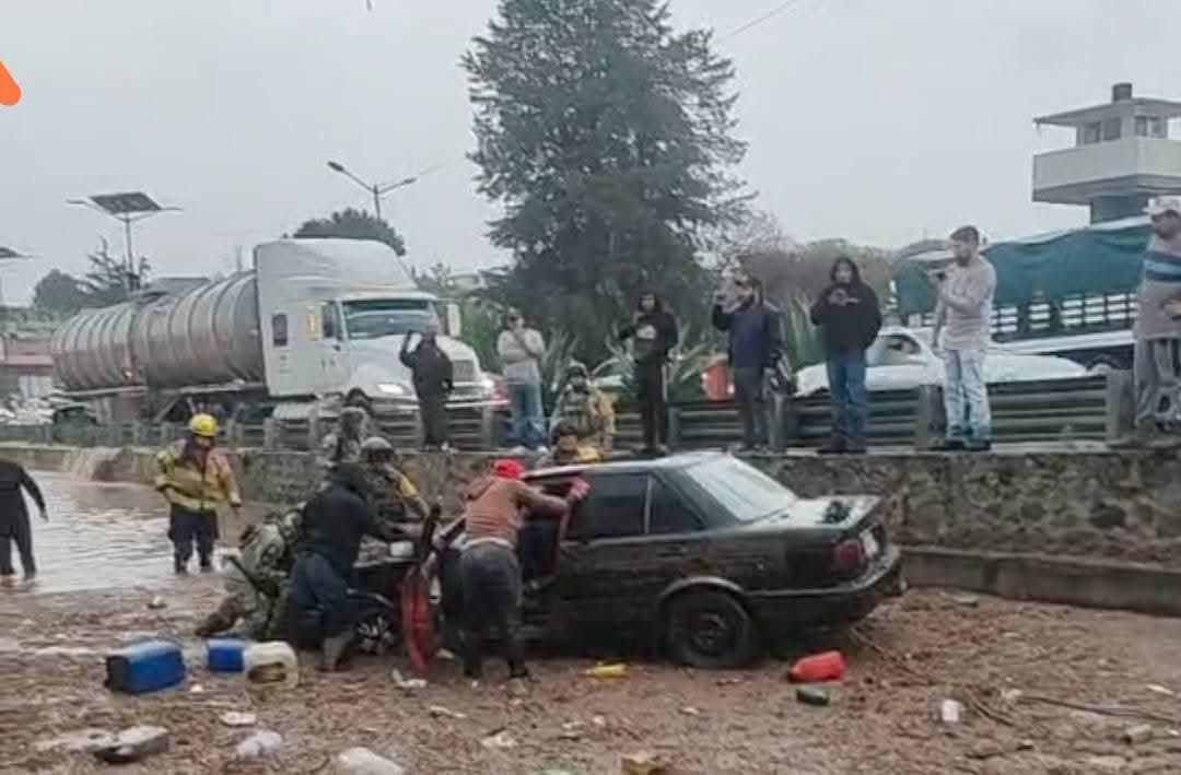 Foto: Cortesía Lluvias inundan a Tlaxcala y desquician vialidades
