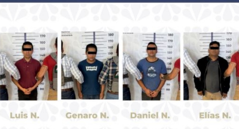 Foto: Cortesía Detienen a cuatro hombres por homicidio en anexo de Huauchinango