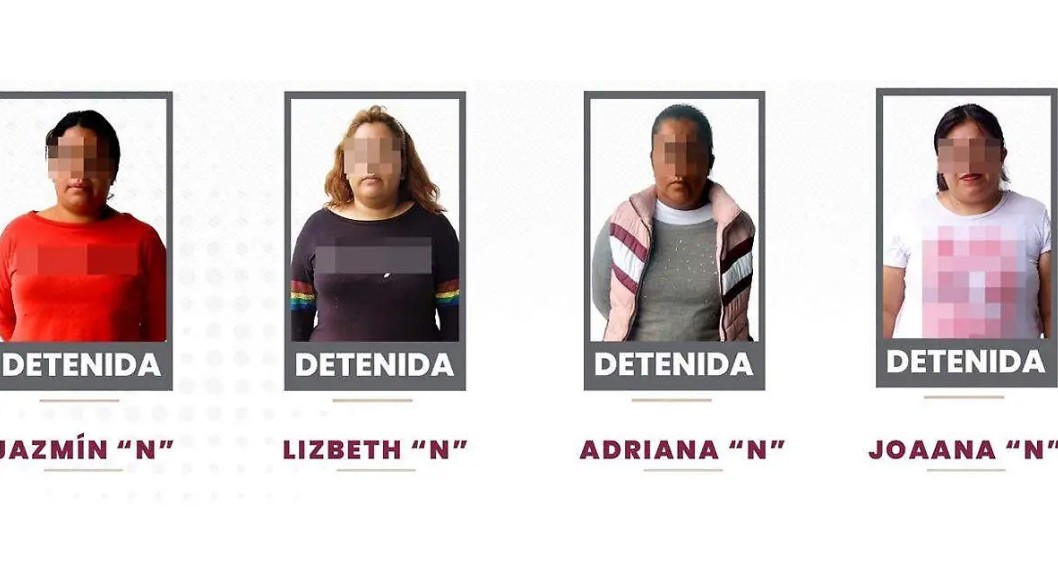 Foto: Cortesía Detienen en Puebla a cuatro mujeres por asalto en transporte público