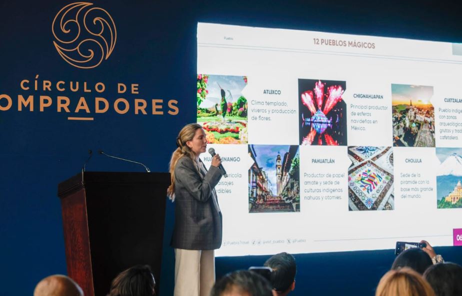 Foto: Cortesía Puebla promueve su riqueza turística en el Tianguis Turístico 2025