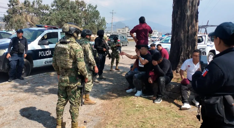 Celos desatan batalla campal en festejo del Día del Trabajo en Tlaxcala