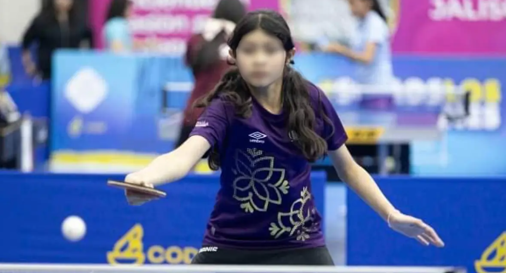 Shelinn Pérez: Talento tlaxcalteca brilla en el torneo panamericano de tenis de mesa