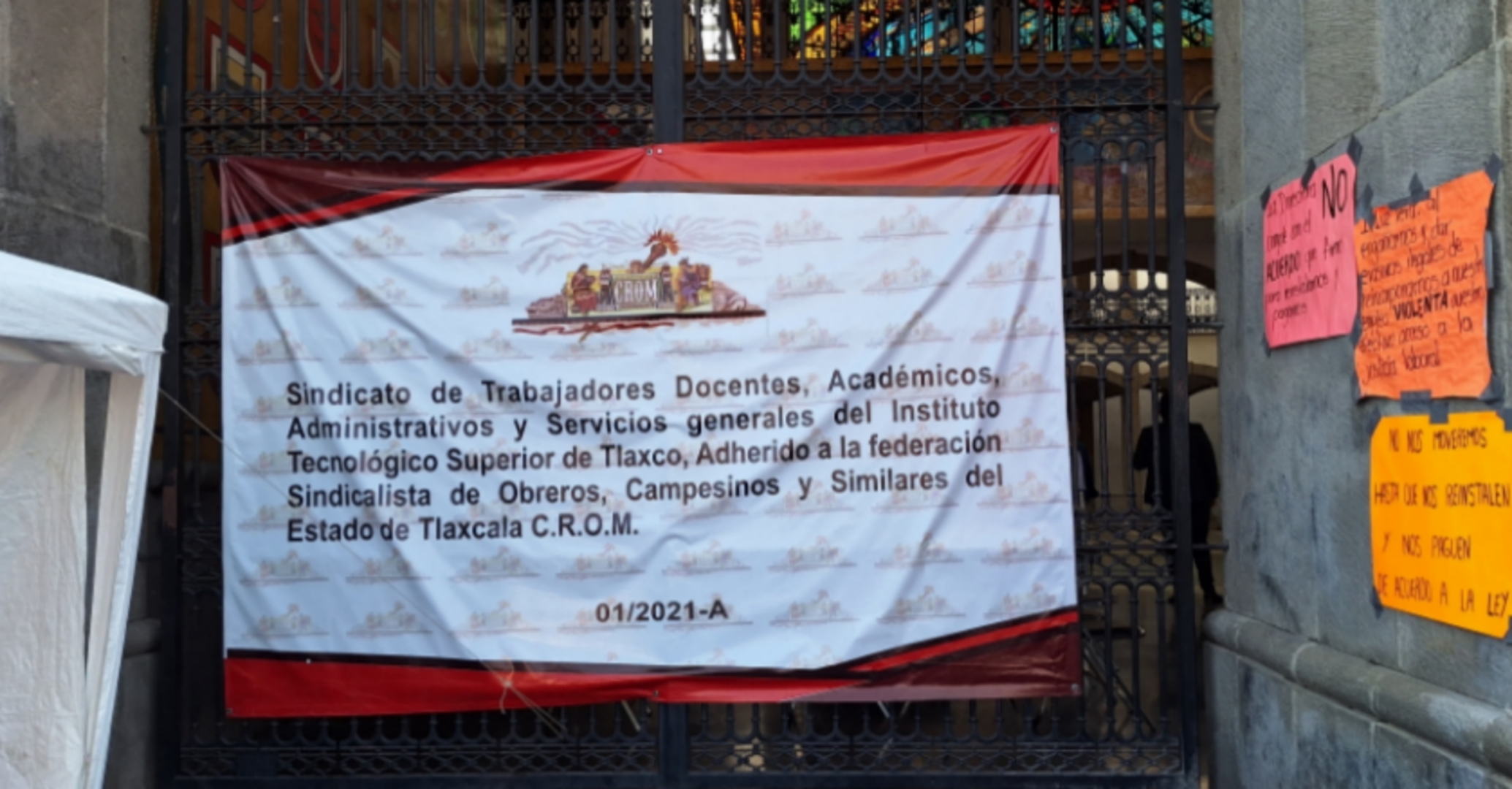 Recomienda CEDH suspensión de huelga de hambre por riesgos a la salud de manifestantes