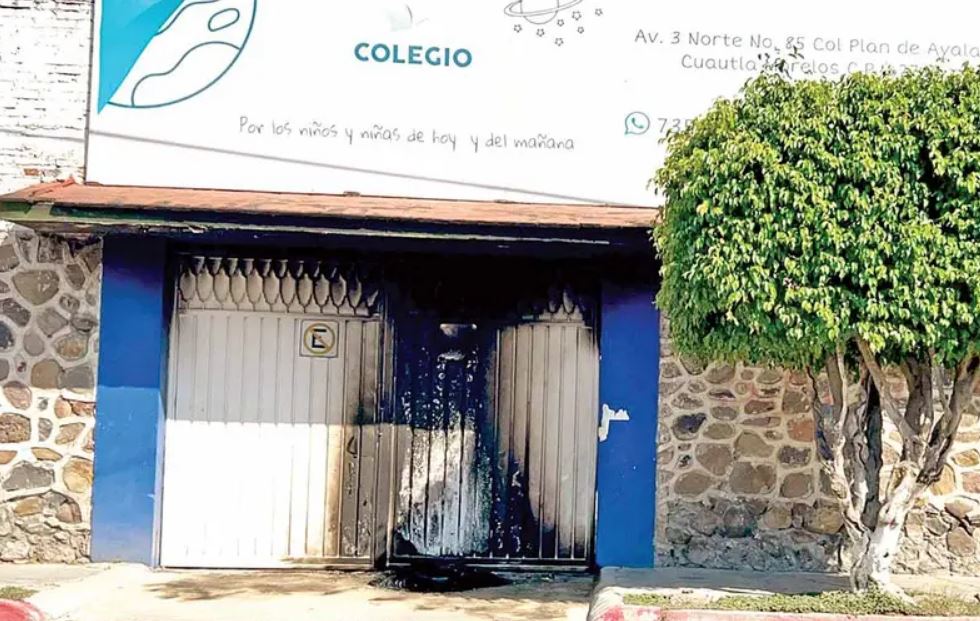 Foto: Cortesía Escuela privada de Cuautla es atacada con armas y fuego