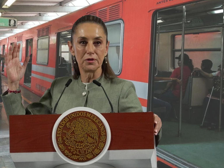 Foto: Cortesía Sheinbaum apoya investigaciones por pinchazos en el Metro CDMX