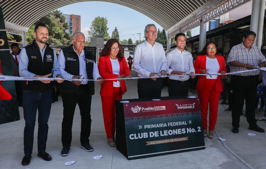 Foto: Cortesía Invierten más de 24 mdp en 22 techados escolares en Puebla capital