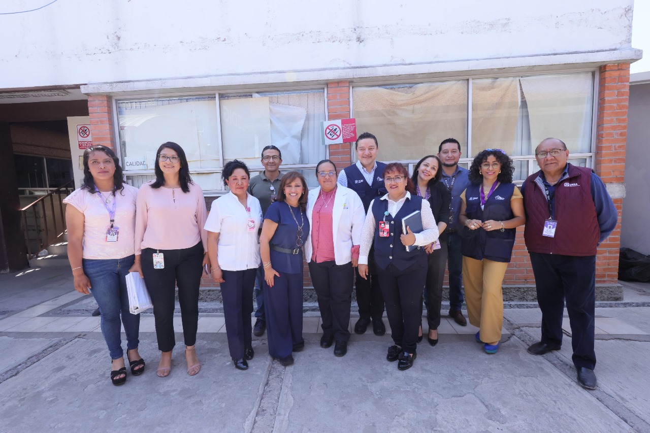 Gobernadora de Tlaxcala anuncia nuevas oficinas de salud en Apizaco