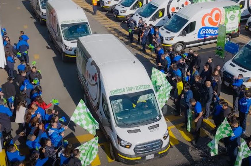 Foto: Cortesía PepsiCo México moderniza su flota con vehículos eléctricos Ford