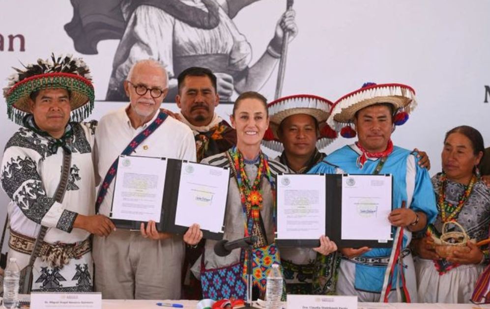Foto: Cortesía Restituyen más de 5 mil hectáreas al pueblo Wixárika en Nayarit
