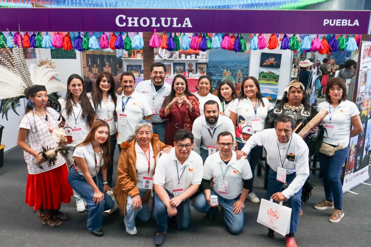 San Pedro Cholula, presente en el Tianguis Turístico de Hidalgo