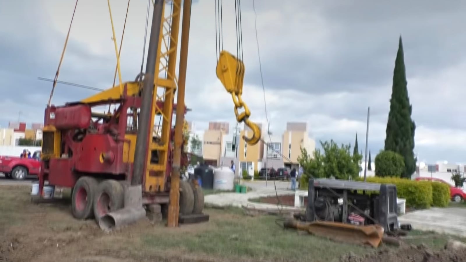 Omar Muñoz asegura que perforación del pozo en Sanctorum será exclusivamente para beneficio de la junta auxiliar