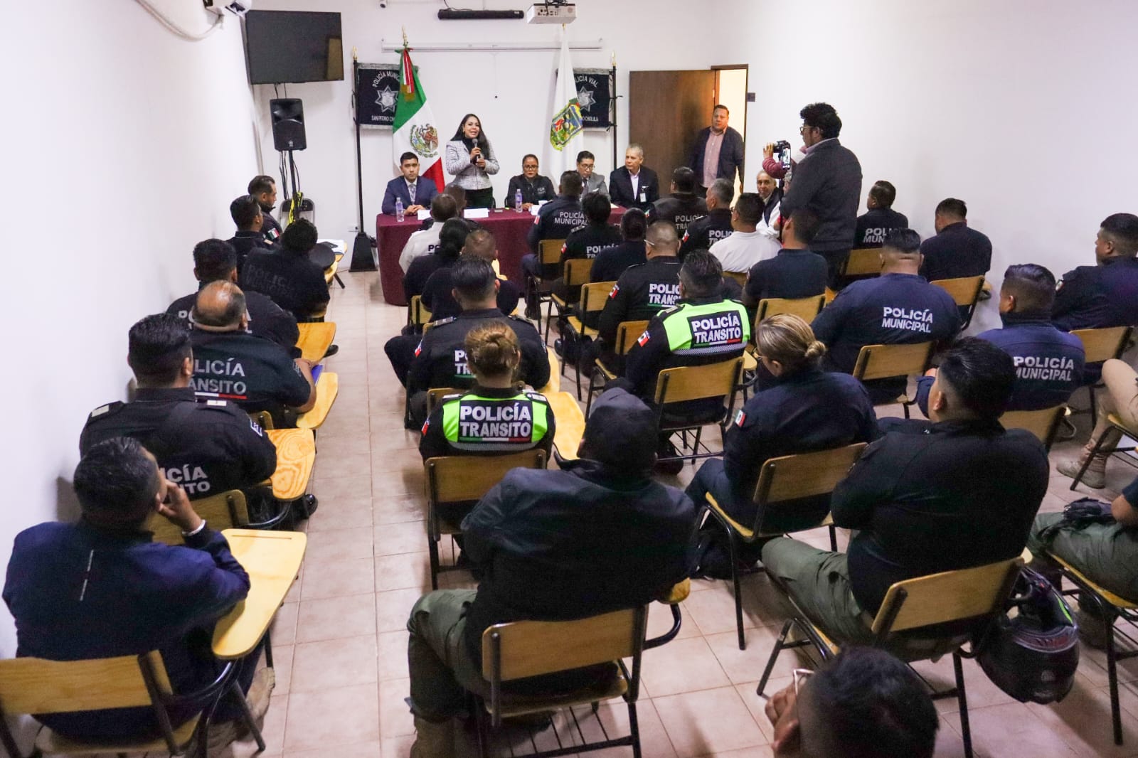 Tonantzin Fernández impulsa la profesionalización policial en el Gobierno de Cholula