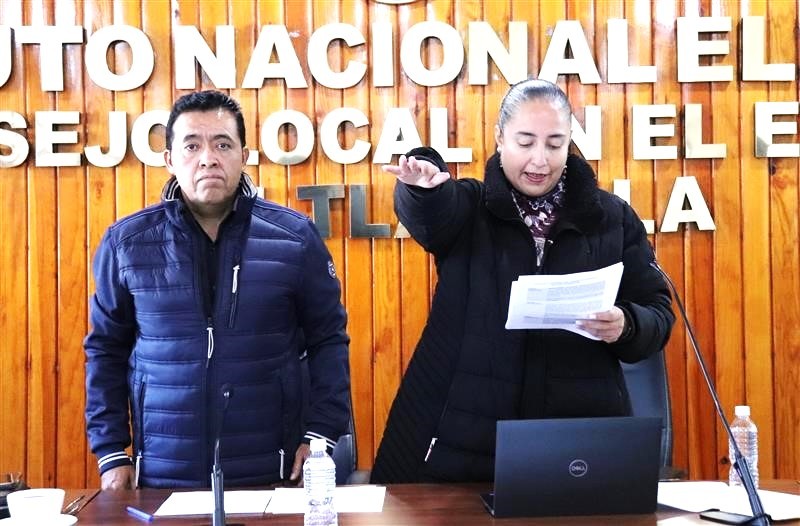Mirna Garduño toma el mando en el INE Tlaxcala y promete cero interrupciones
