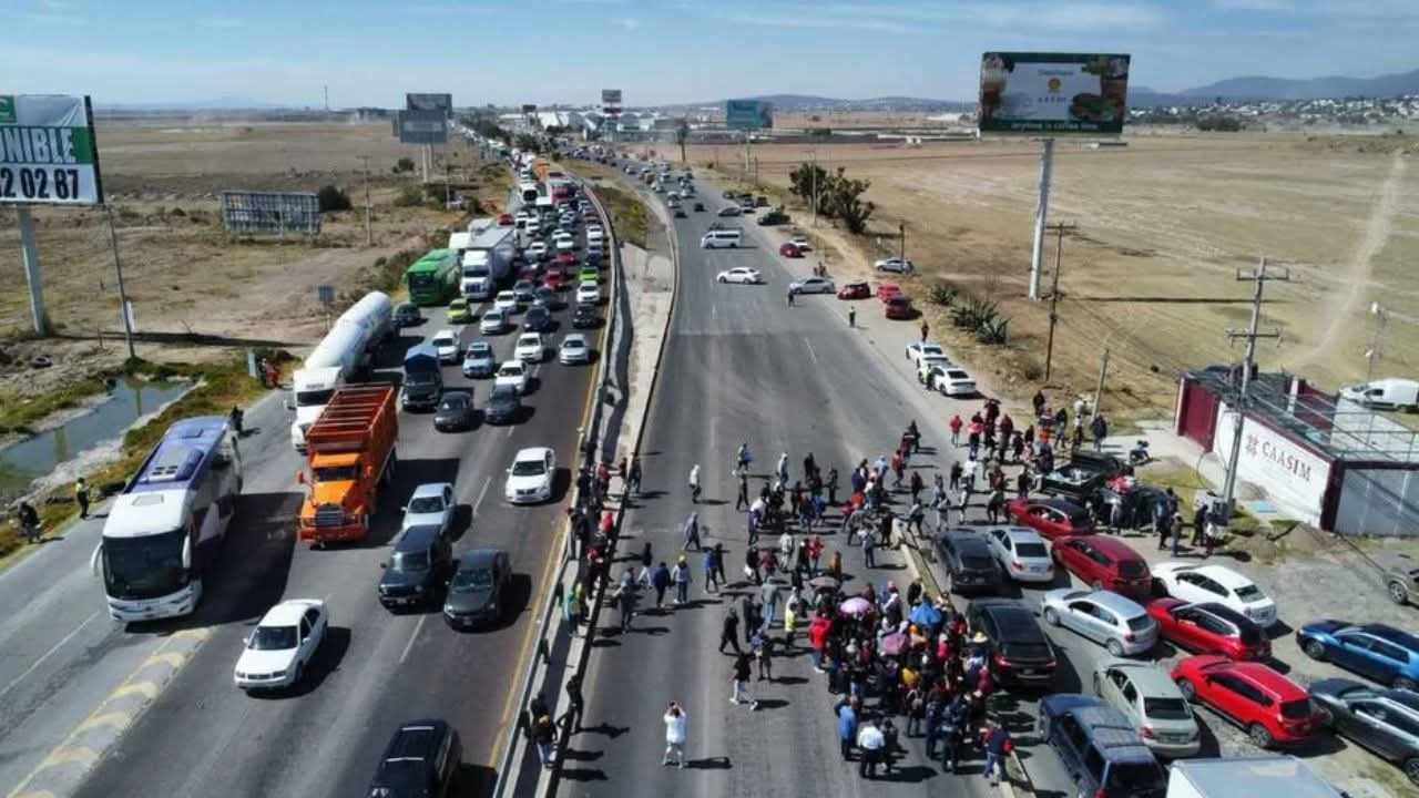 Tómalo en cuenta: este lunes, cierre de carreteras en Tlaxcala por paro nacional de campesinos