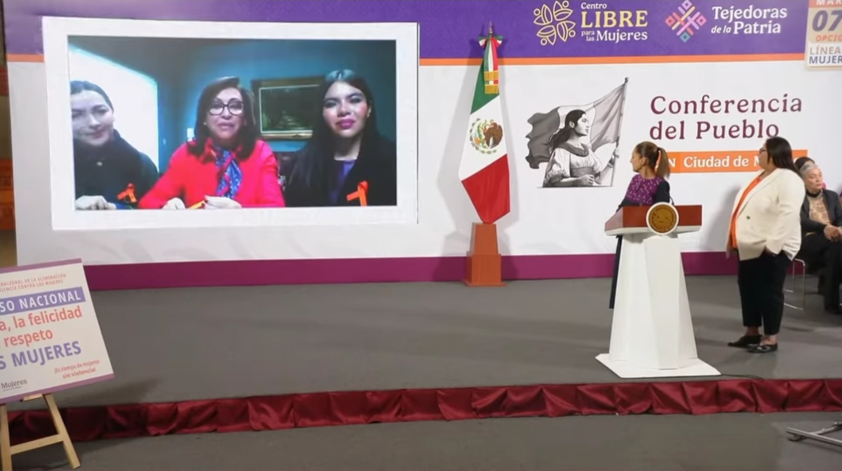 Desde Palacio Nacional, Tlaxcala Refrenda Compromiso Nacional Contra la Violencia de Género