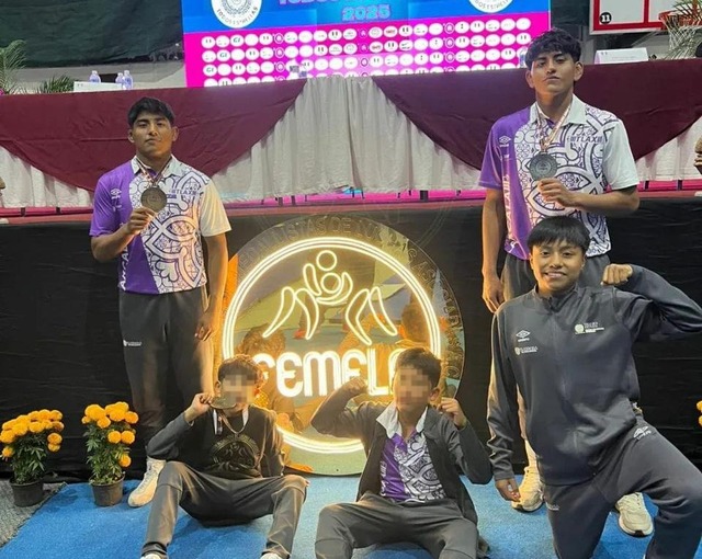 Tlaxcala triunfa en el Grand Prix de Luchas con seis medallas nacionales
