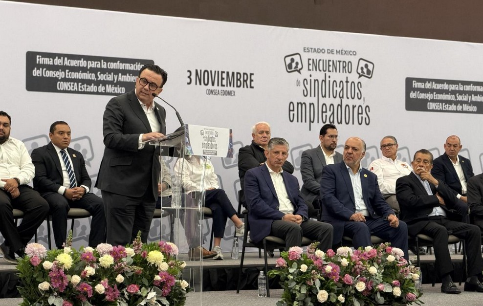 Un acuerdo histórico por el futuro del trabajo en Edomex
