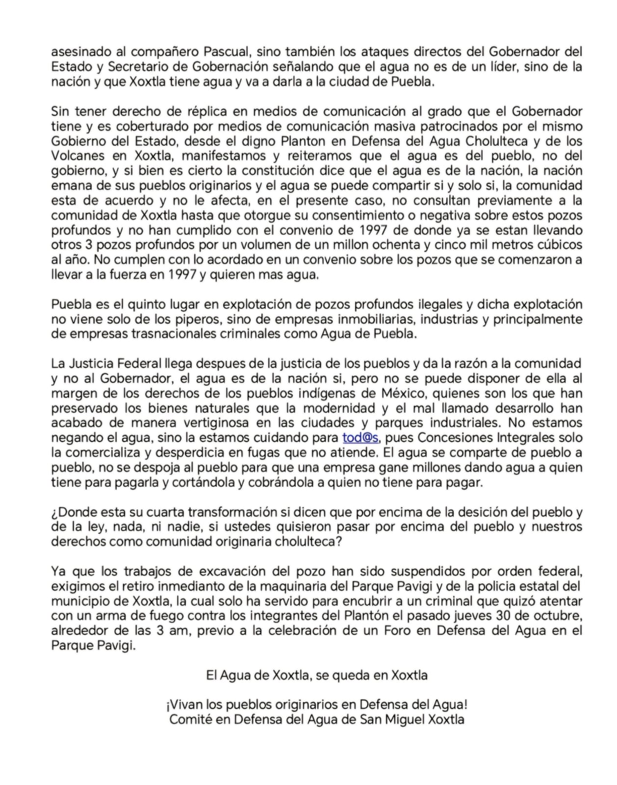 jueces fles suspenden pozo xoxtla 6