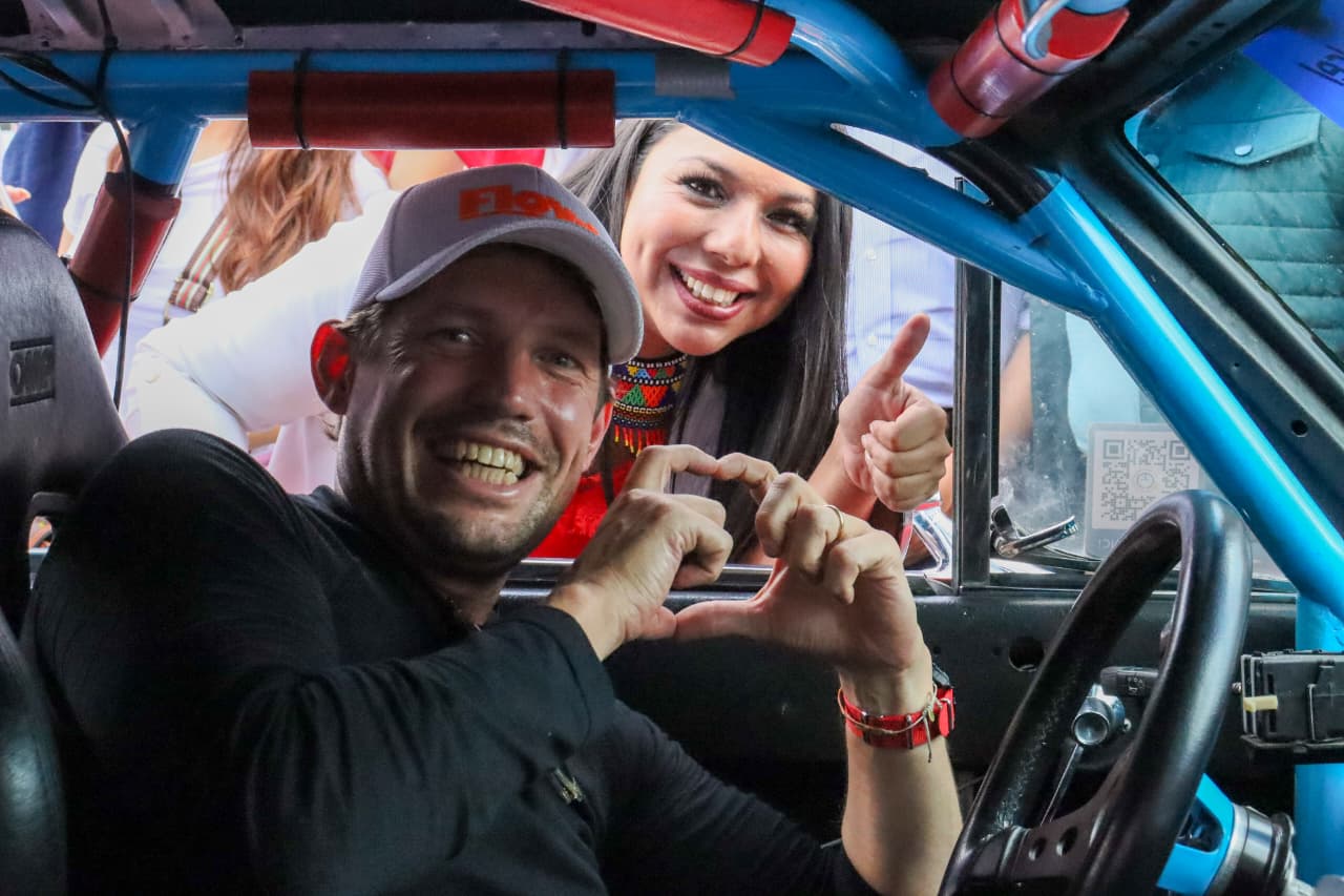 Tonantzin Fernández marca un hecho histórico con el regreso de La Carrera Panamericana a Cholula