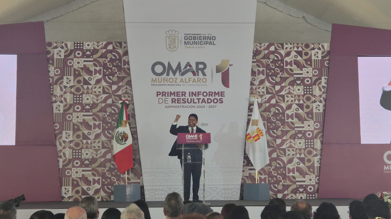 oma rinde 1er informe gobierno 5