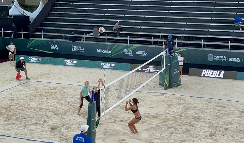Puebla recibe el Mundial de Voleibol de Playa Sub-21