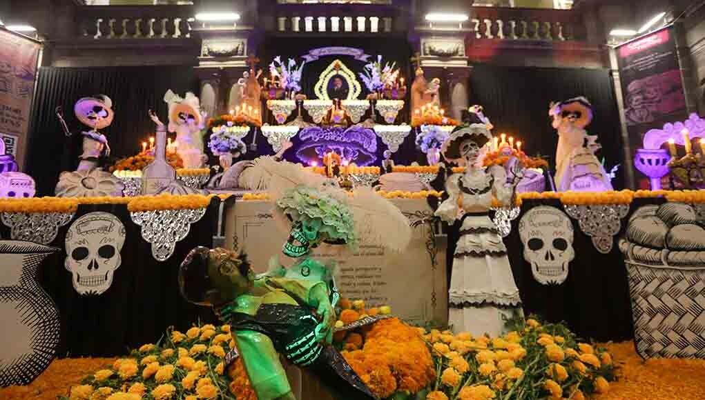 Museos de Puebla alistan recorrido de ofrendas para celebrar el Día de Muertos