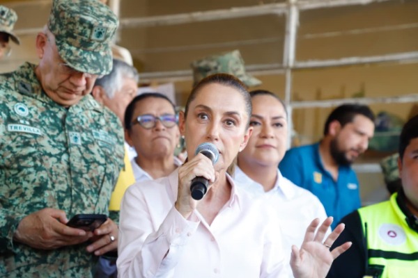 Claudia Sheinbaum vendrá a Puebla a supervisar entrega de apoyos a afectados por inundaciones