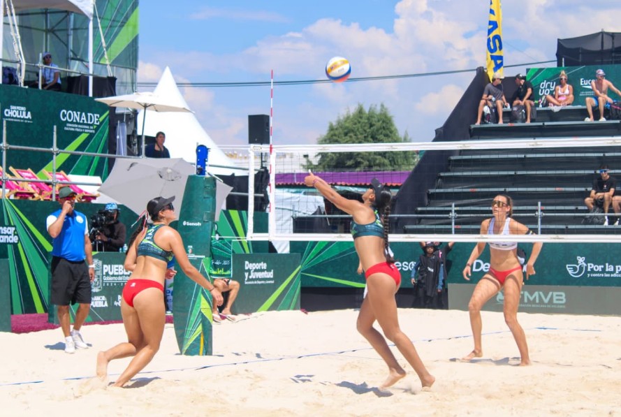 Emoción mundialista en el Parque Soria de San Pedro Cholula