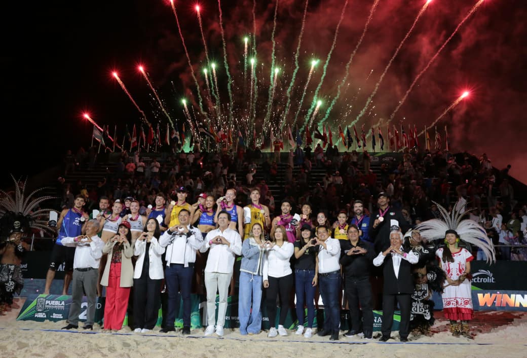 Puebla, sede histórica y exitosa del Mundial de Voleibol de Playa