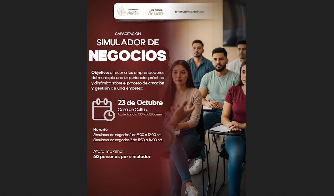 Ariadna Ayala fortalece el espíritu emprendedor en Atlixco