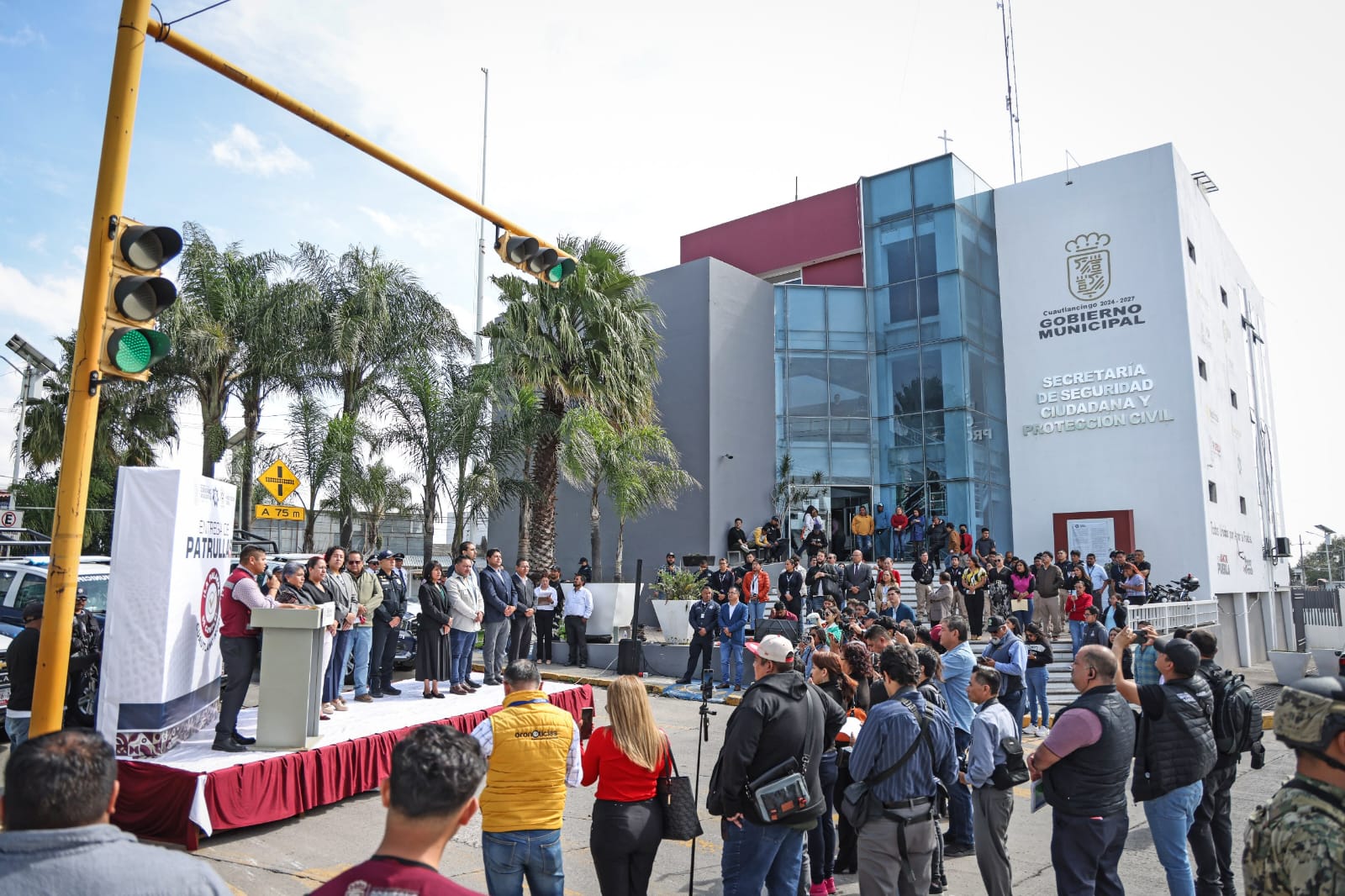 Omar Muñoz implementa acciones de fortalecimiento en materia de seguridad pública 